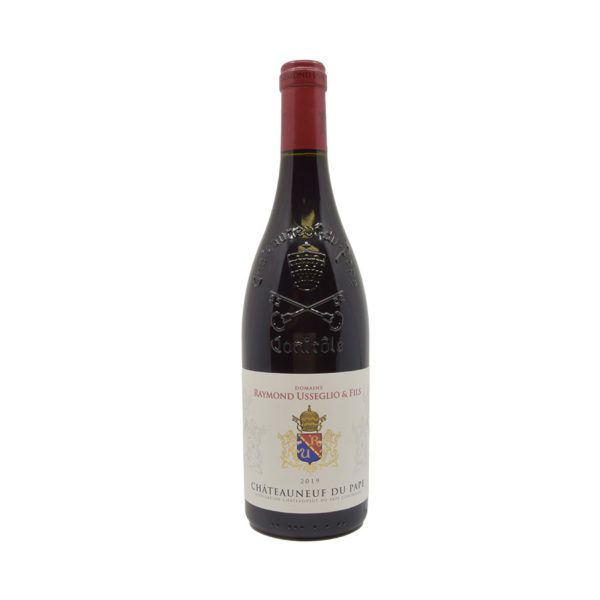 Chateau Neuf du Pape rouge 2019 Usseglio cave a vin marseille sommelier