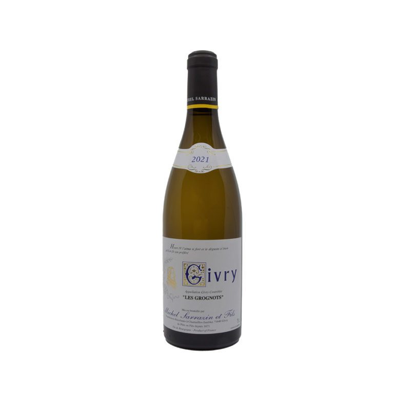 Givry Les Grognots Domaine Sarrazin Blanc 2021 – Le 20 Du Sommelier