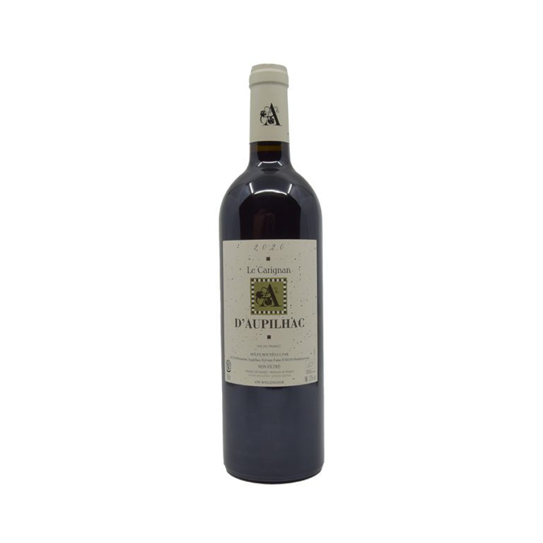 Le Carignan Domaine Aupilhac Vin de France rouge 2020