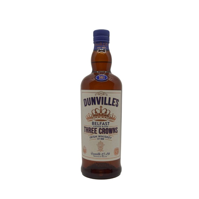 Irish Whisky Dunville’s Three Crowns
