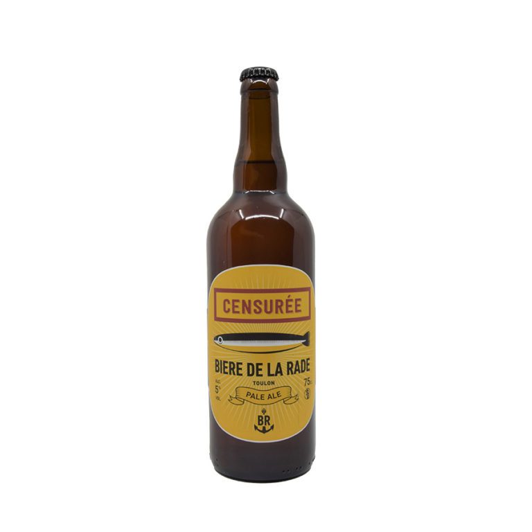 La Censurée Bière Blonde de la Rade “Pale Ale”
