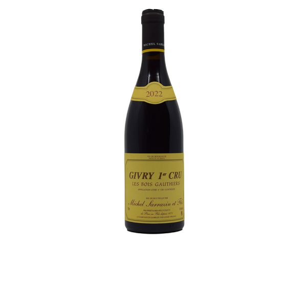 Givry 1er cru les Bois Gauthier rouge 2022 Michel Sarrazin cave a vin marseille sommelier