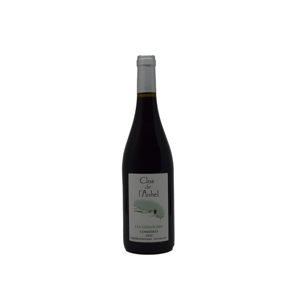 Les Dimanches de lAnhel Corbieres rouge 2022 Le 20 du Sommelier cave a vins Marseille