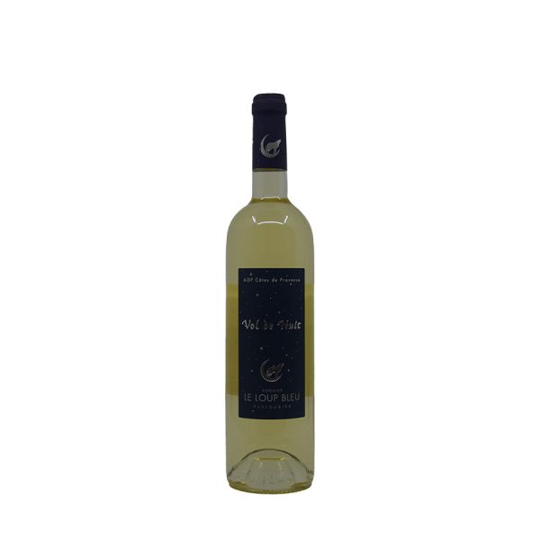 Le Loup Bleu Vol de Nuit Cotes de Provence blanc Cave a vins Marseille Cave a vins Aubagne Le 20 du Sommeleir