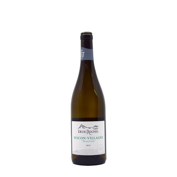 Macon Villages Domaine Deux Roches blanc 2023 Le 20 du Sommelier Cave à vins Aubagne Cave à vins Marseille
