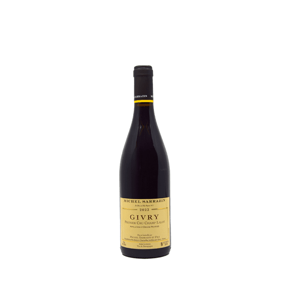 Givry 1er cru Champ Lalot Domaine Michel Sarrazin rouge 2023 Le 20 du Sommelier Cave a vins Marseille Cave a vins Aubagne