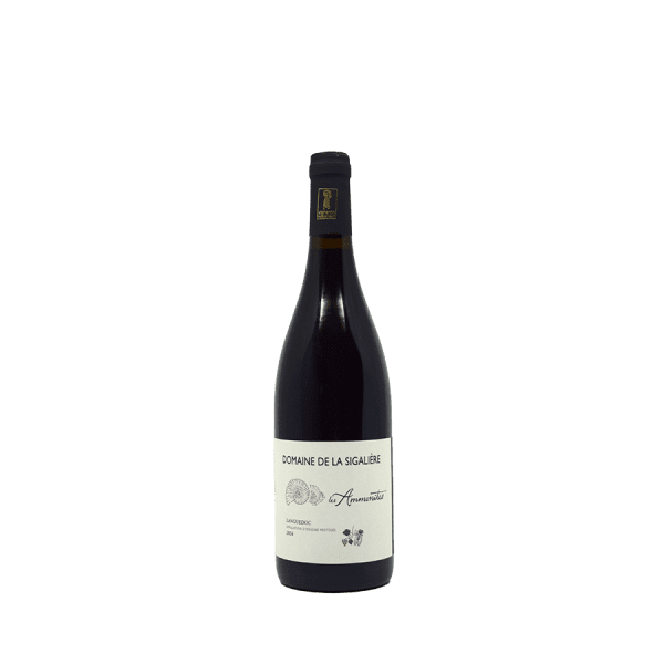 Les Ammonytes Domaine de La Sigaliere Languedoc rouge 2024 Le 20 du Sommelier Cave a vins Marseille Cave a vins Aubagne