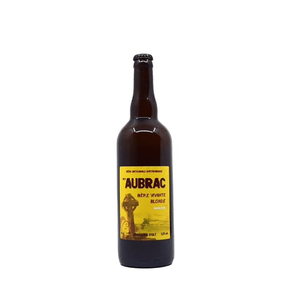 Bière Blonde de l'Aubrac Brasserie d'Olt Le 20 du Sommelier cave à vins Marseille Cave à vins Aubagne