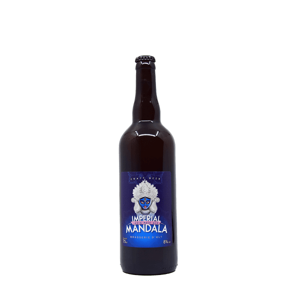 Bière Impérial Mandala Double IPA Brasserie d'Olt Le 20 du Sommelier cave à vins Marseille Cave à vins Aubagne