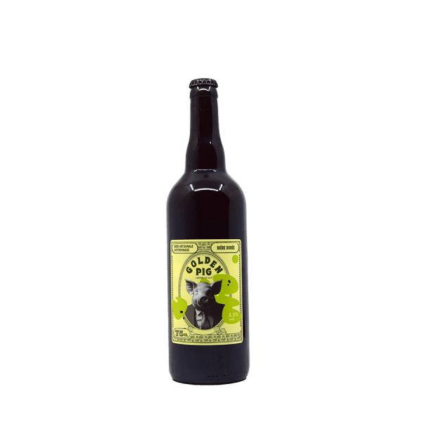 Bière dorée Golden Pig Brasserie d'Olt Le 20 du Sommelier cave à vins Marseille Cave à vins Aubagne